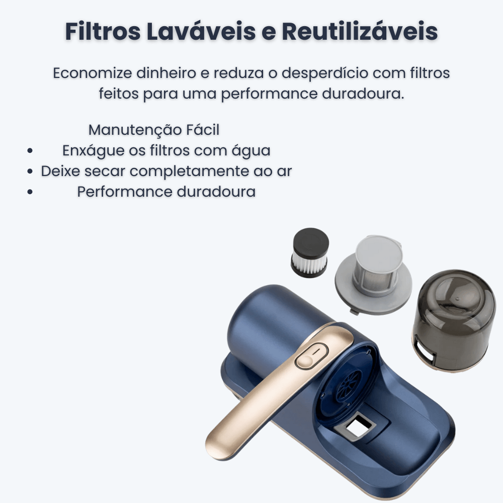 Aspirador de ácaros HigiSleep™