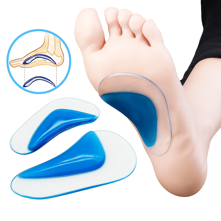 Palmilha De Gel Para Arco Plantar Modelo ArchSoft 3