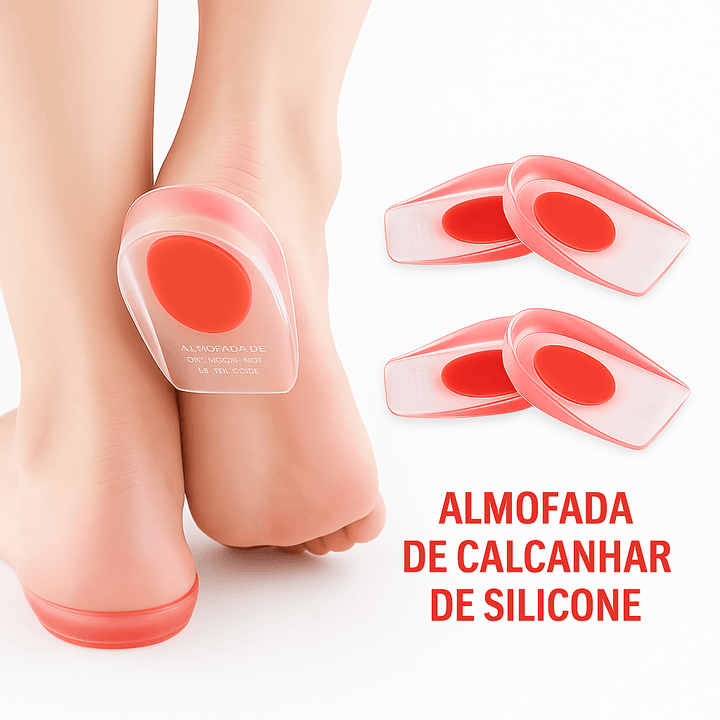 Palmilha de Silicone Modelo HeelComfort 2